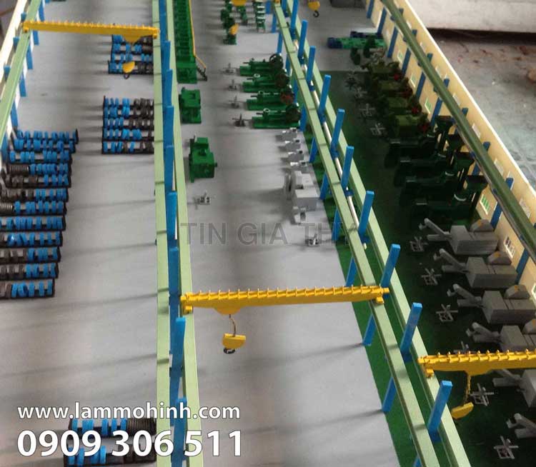 Làm mô hình nhà xưởng
