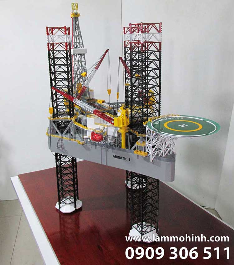 Mô hình giàn khoan dầu khí