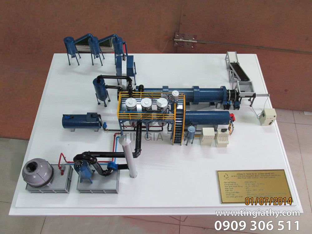 Làm mô hình triển lãm công nghiệp