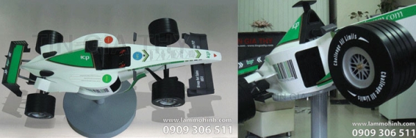 F1 racing car model for ICP Vietnam